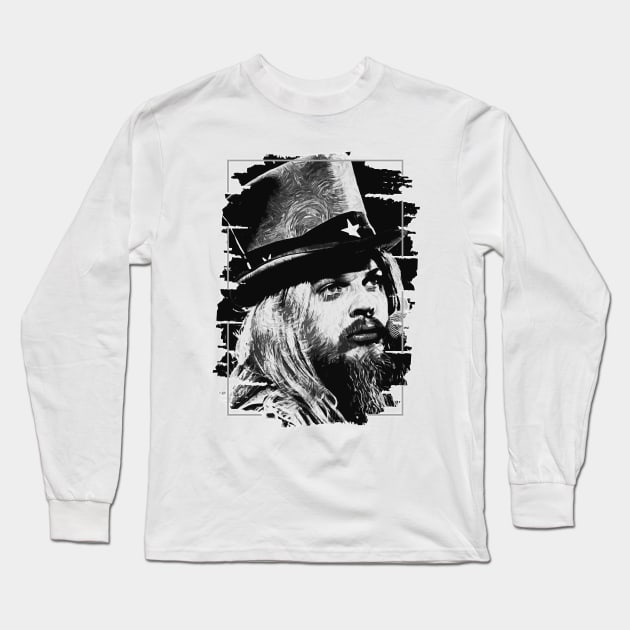 Leon Russell \\ Poster Art Long Sleeve T-Shirt by Nana On Here